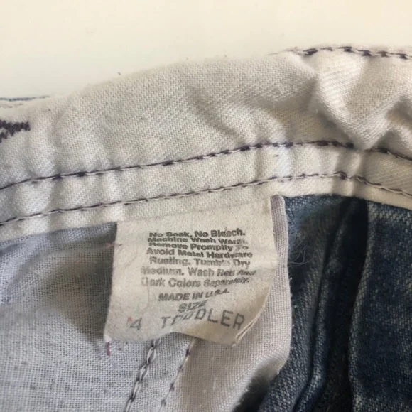 OSHKOSH B’GOSH 4t denim overalls - Picture 5 of 5